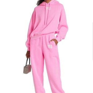 Alexander Wang Pink Puff Logo Set